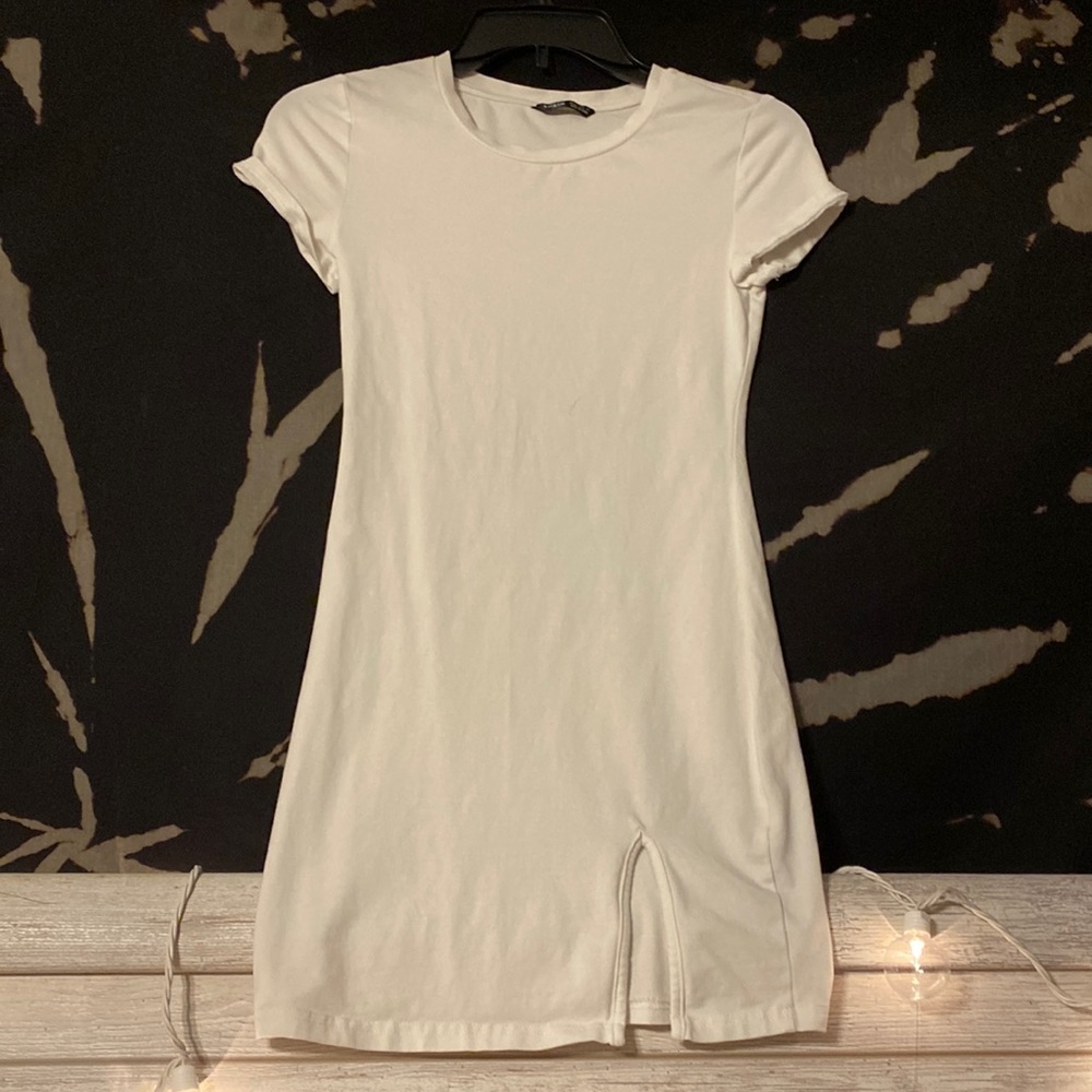 White body shaping dress